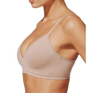 Thirdlove Women’s LG++ Form 360 Fit Wireless Bra Taupe Comfort Stretch